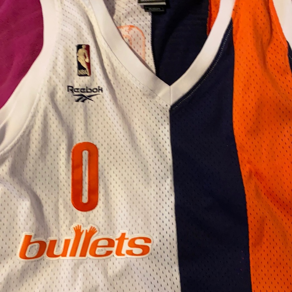 Washington bullet Gilbert Arenas agent zero jersey